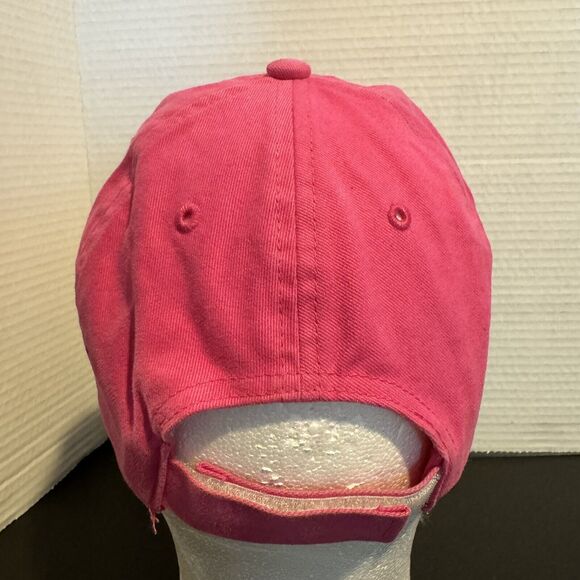 47 Brand Texas Tech Red Raiders Kids Pink Hat Double T Logo Adjustable Strapback - Picture 3 of 11